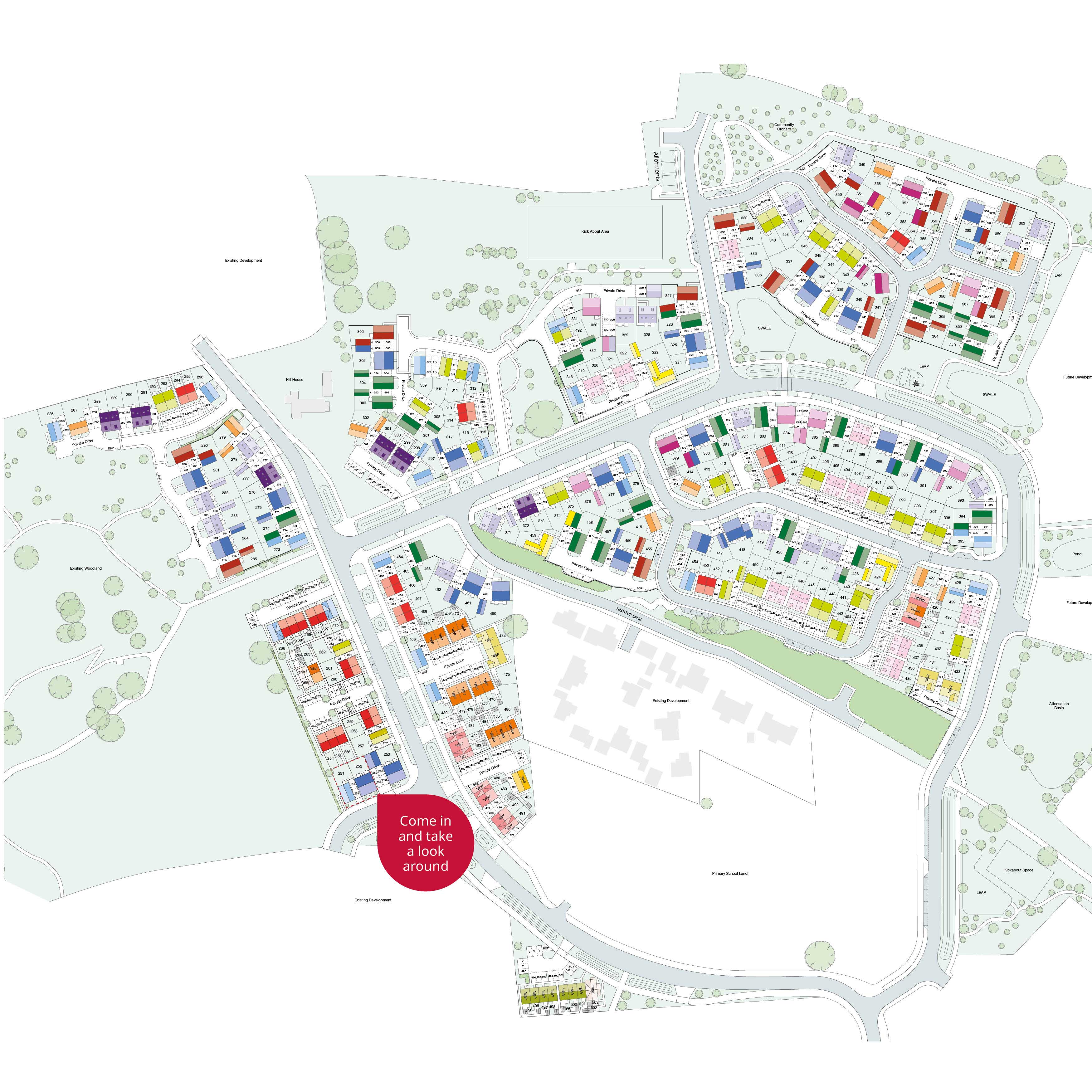 The Alders - Site Plan