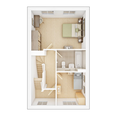 The Crofton First Floor Plan