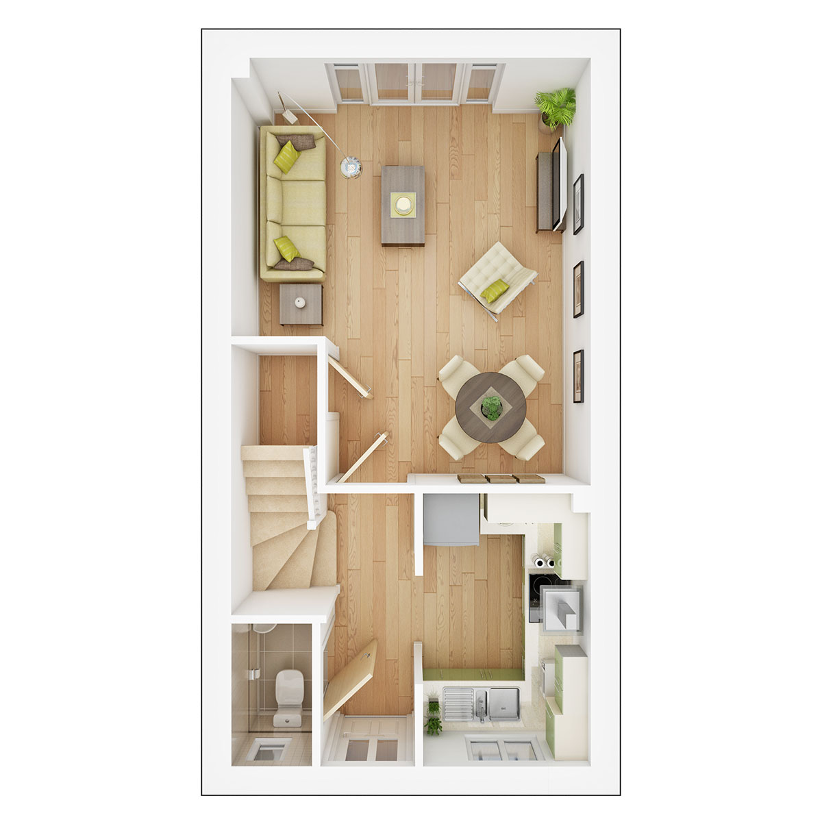 Canford ground floor plan