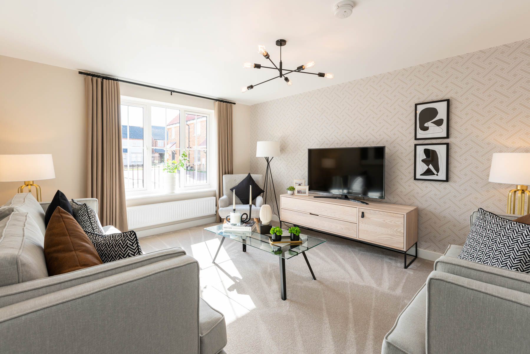 Living room of The Midford