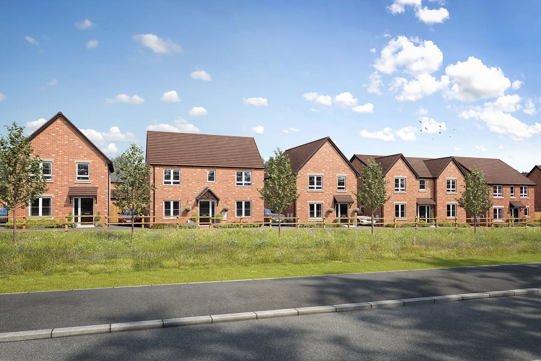 Barrowby Chase Street Scene