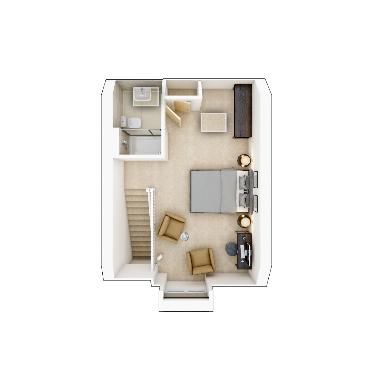 Braxton second floor