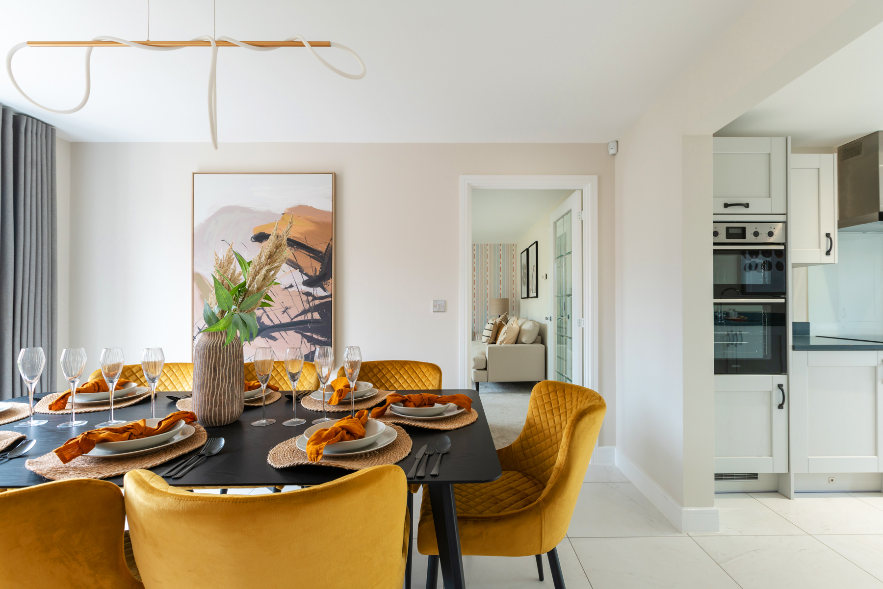 A wonderful space for dinners or entertaining 