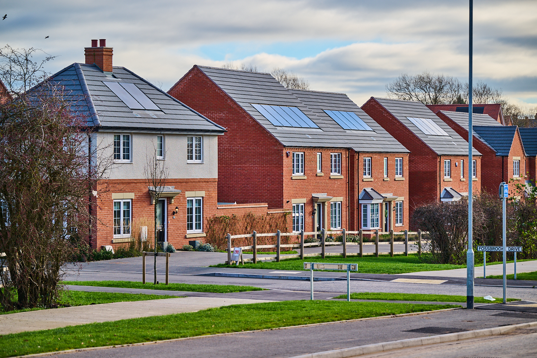 Street scene at Castle Manor