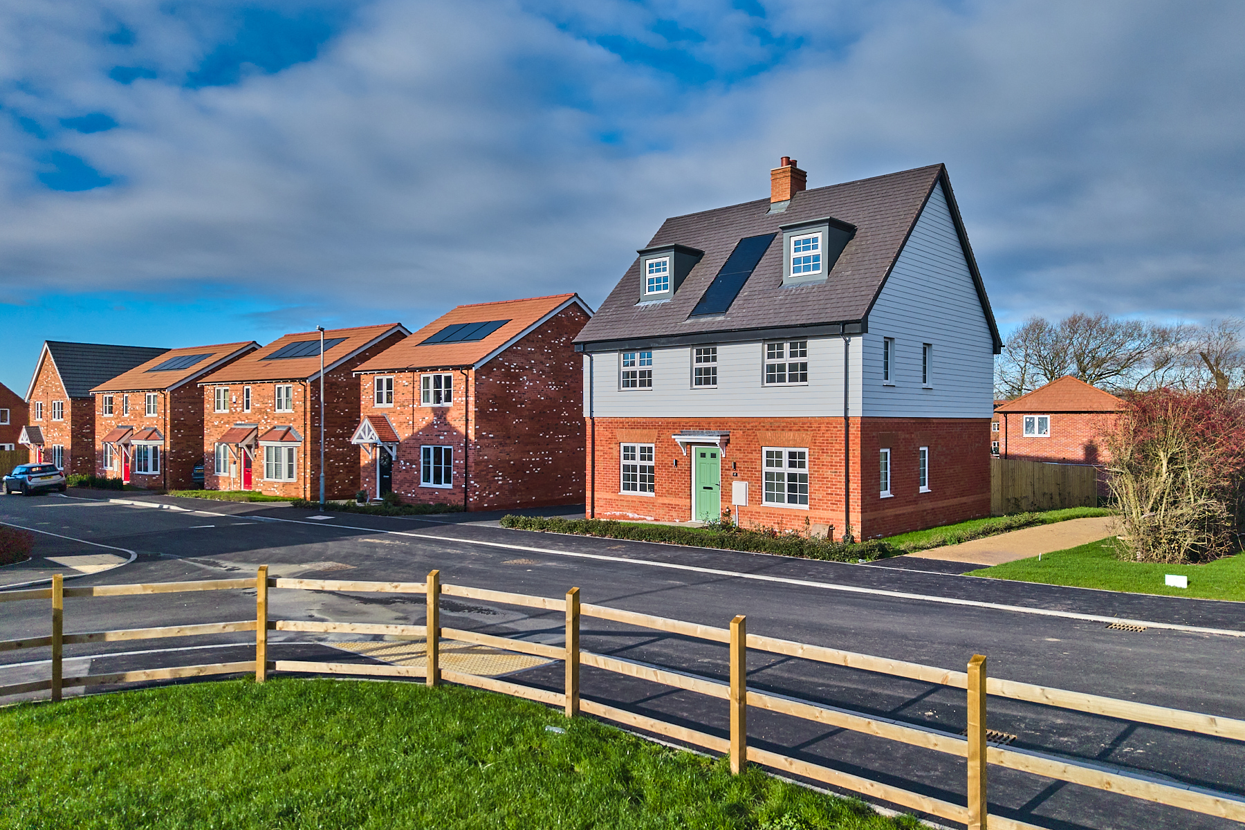 Street scene at Castle Manor