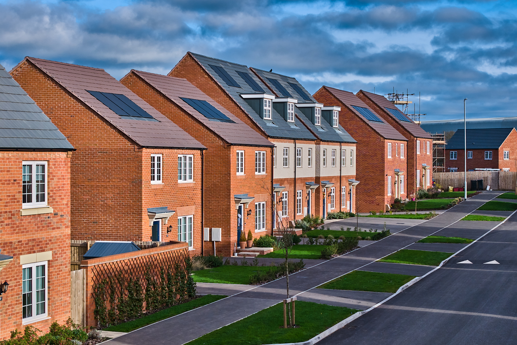 Street scene at Castle Manor