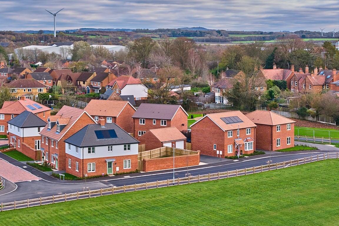 Street scene at Castle Manor