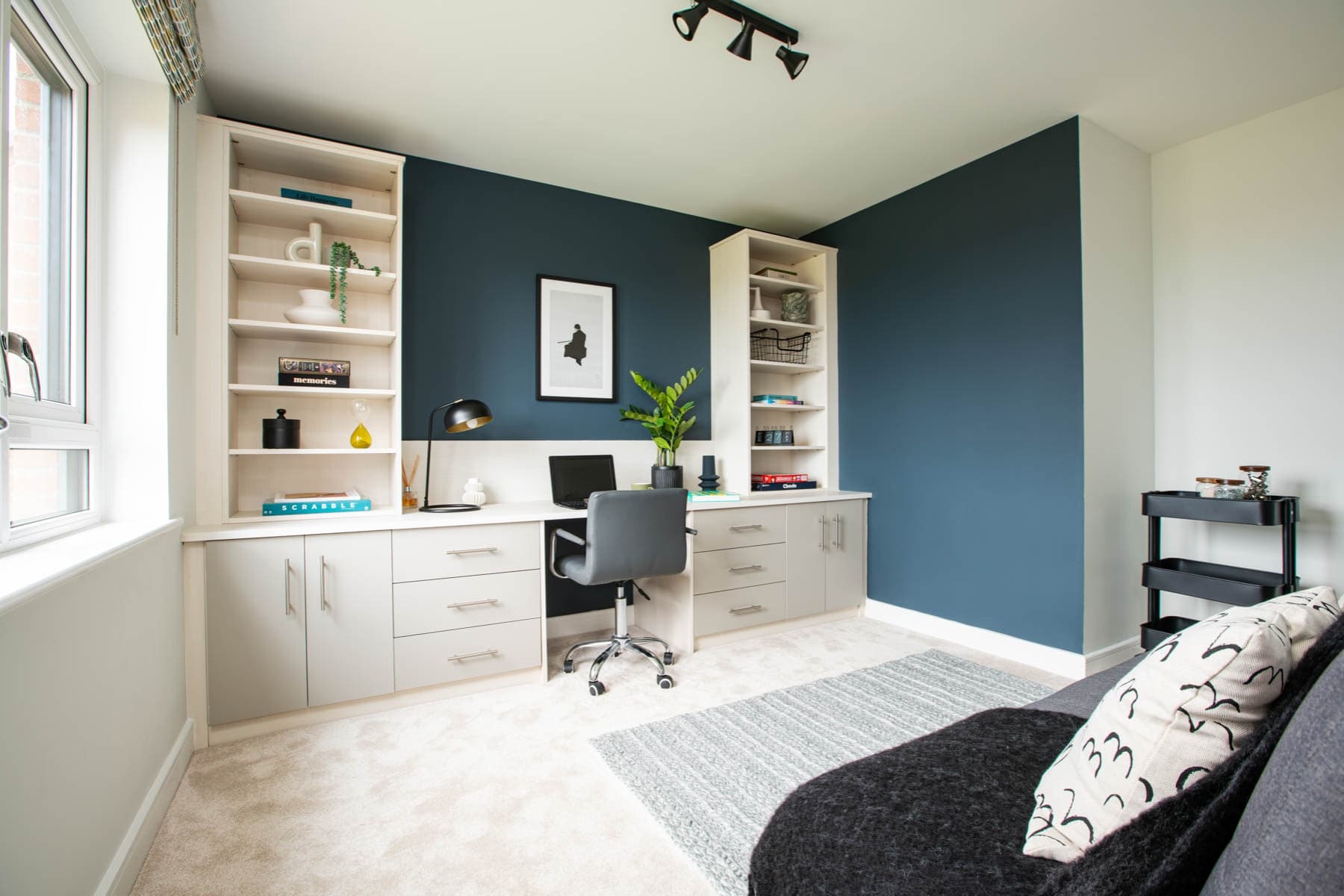 Bedroom 4 makes an ideal home office