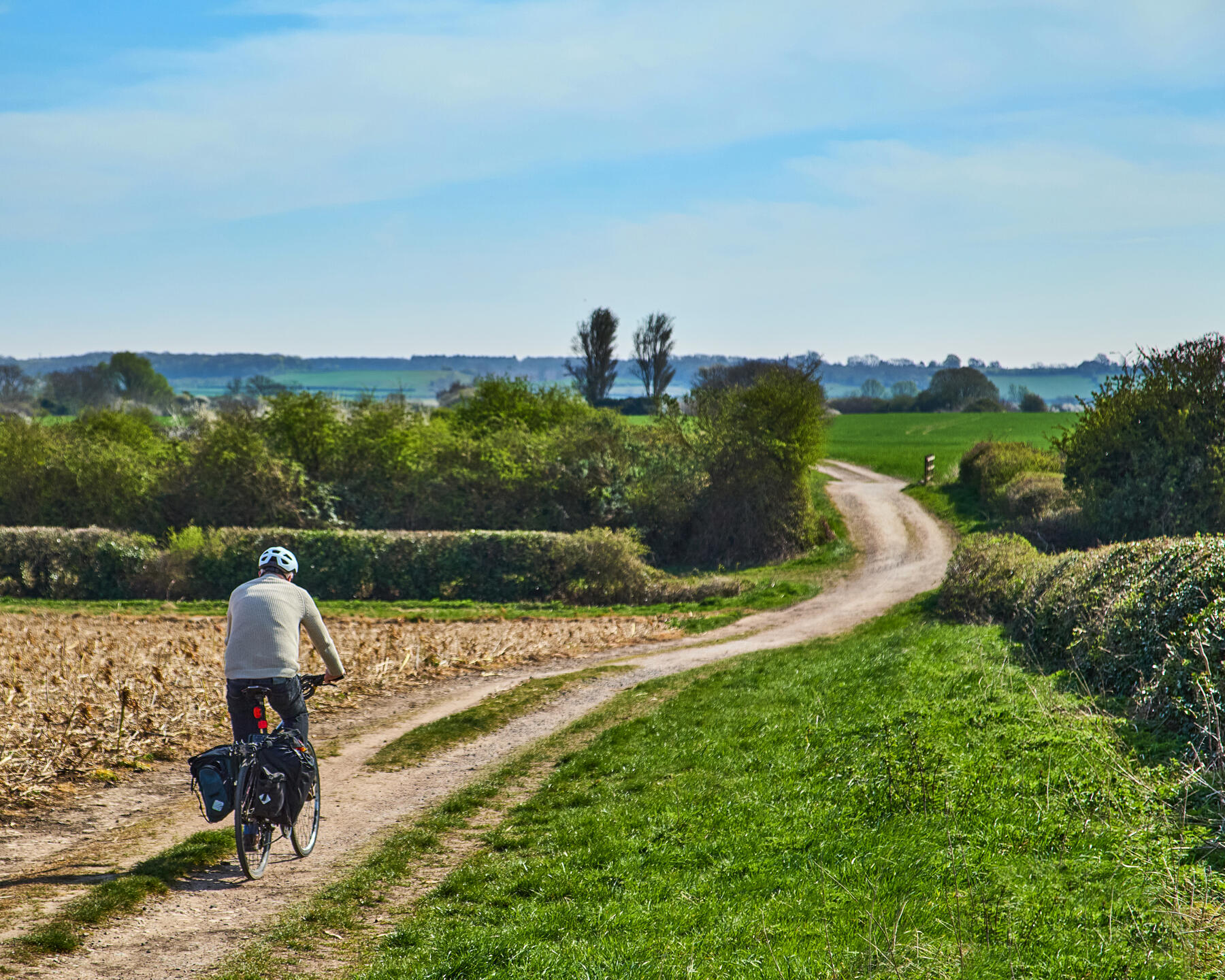Local landscape/footpath/farm tracks.