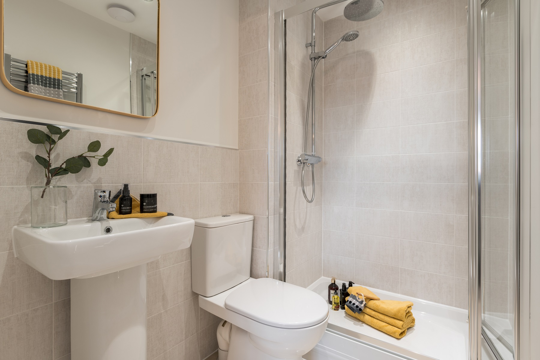 An en suite bathroom away from the family