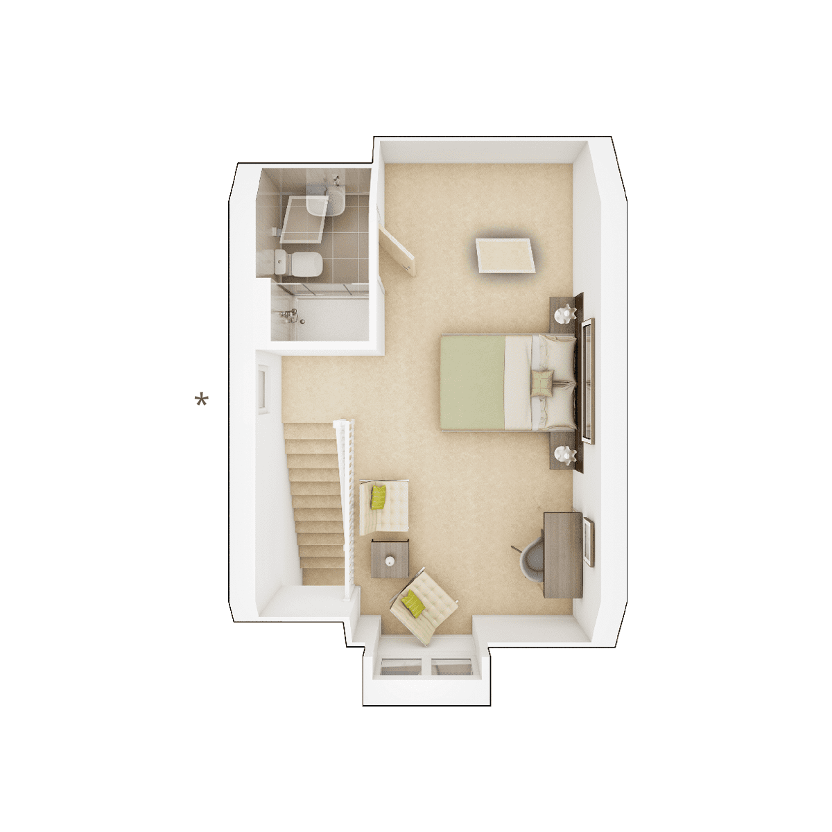 Braxton Second Floor Plan