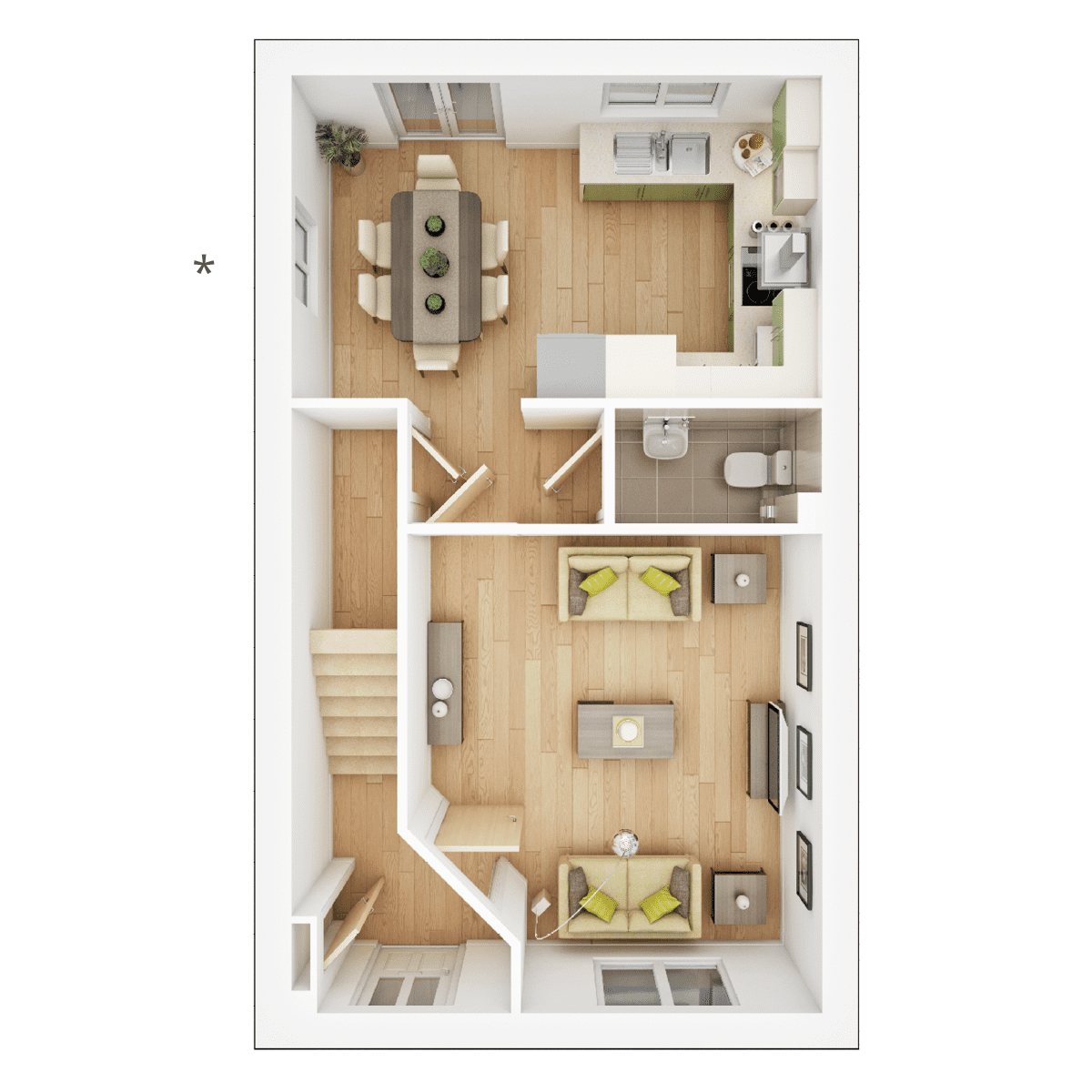Gosford Ground Floor Plan