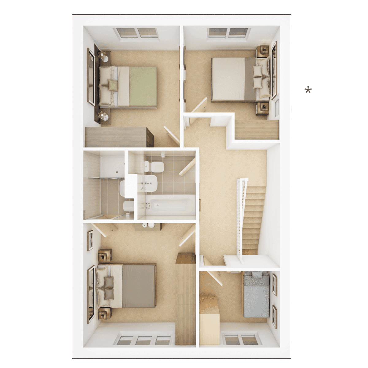 Midford First Floor Plan