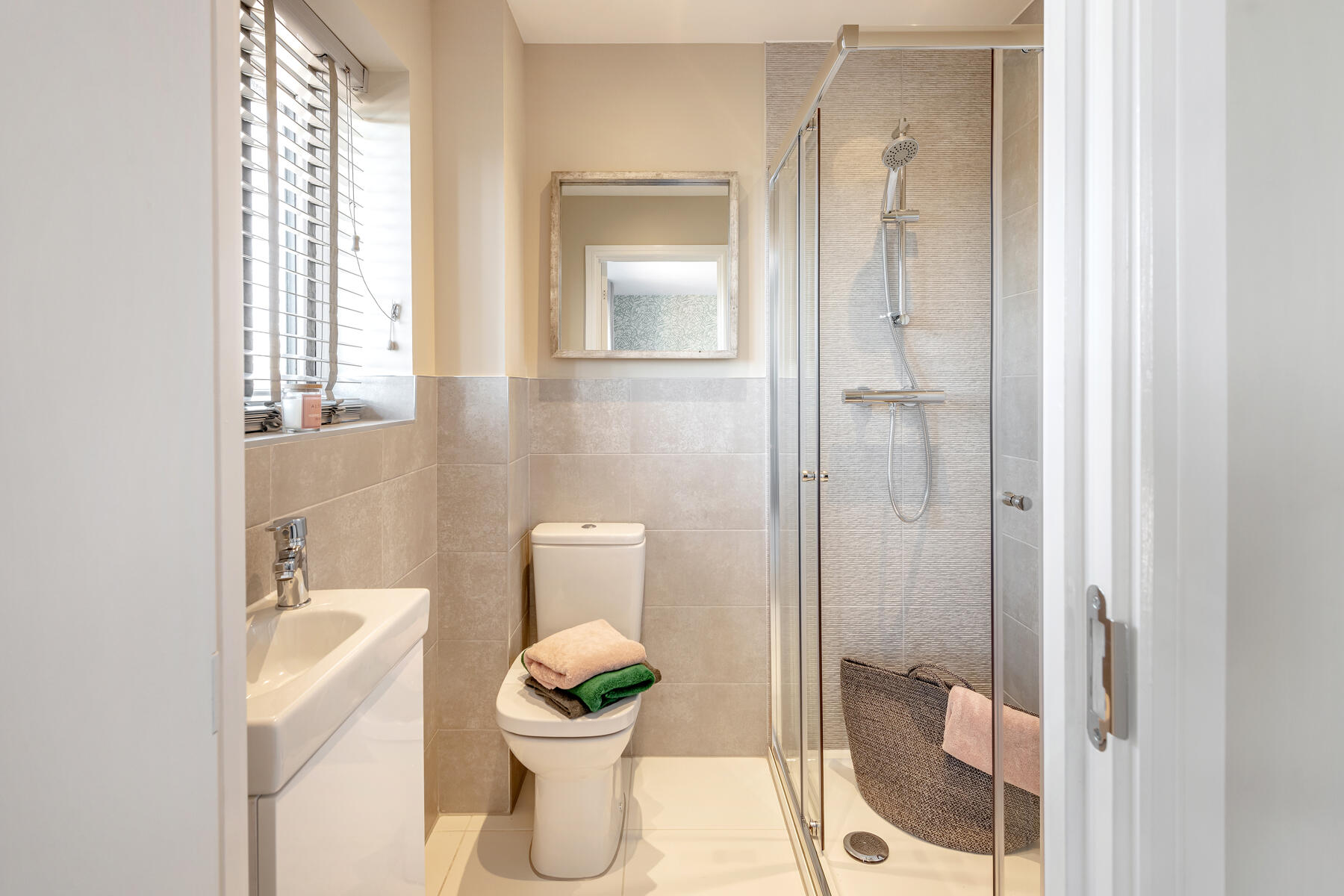 En suite shower room