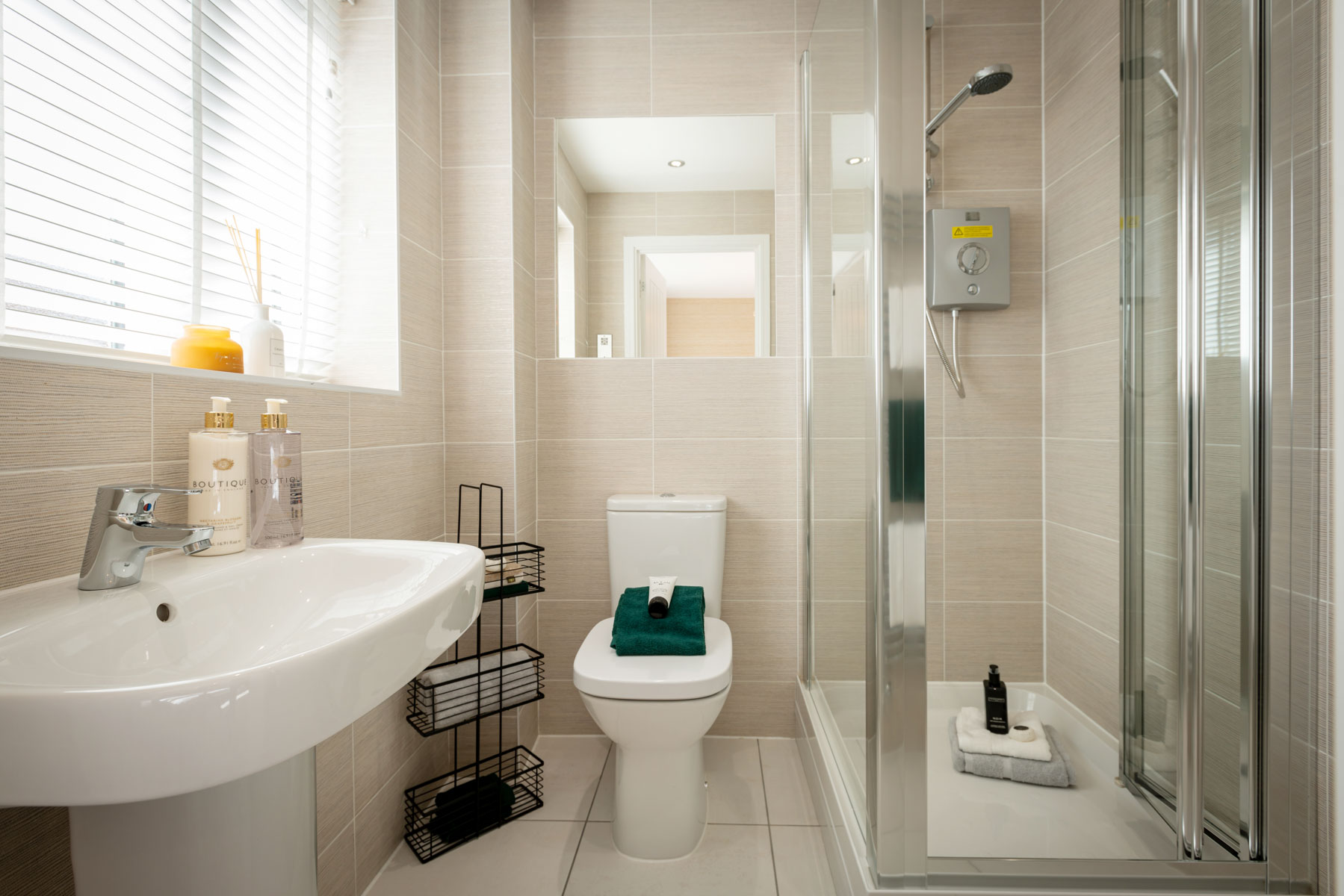 En suite shower room