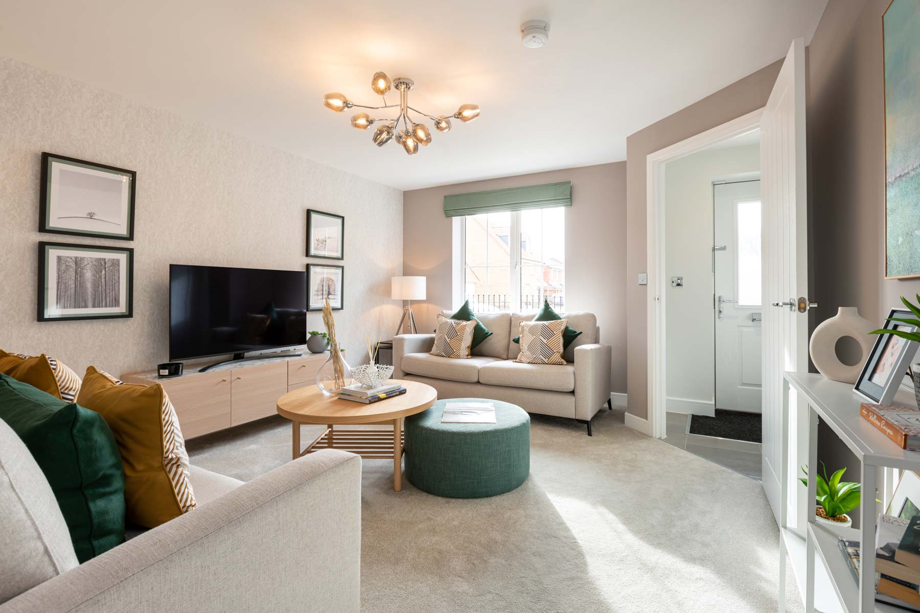 Lounge with front window