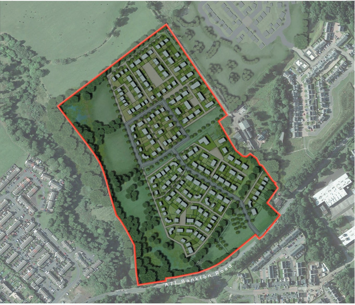 Brotherton Farm Indicative Layout