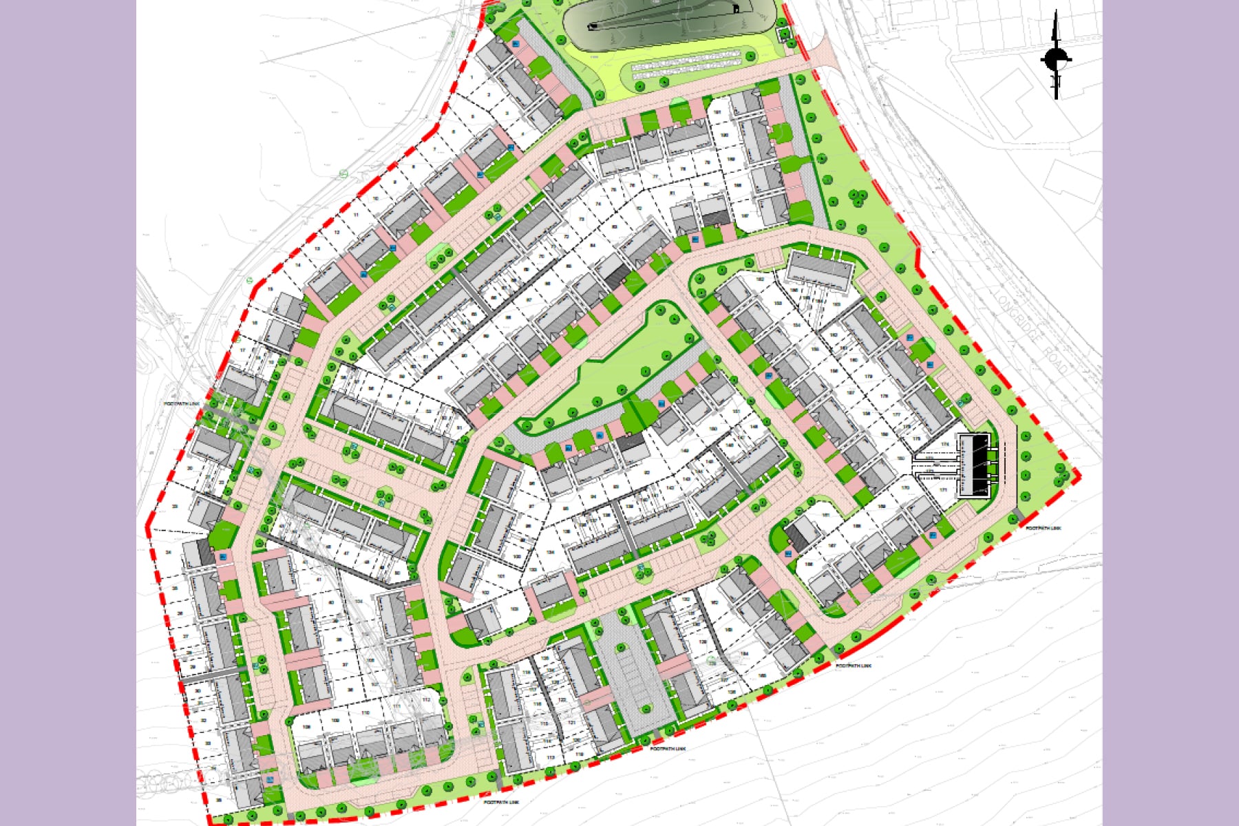 Layout for Heartlands Phase 5