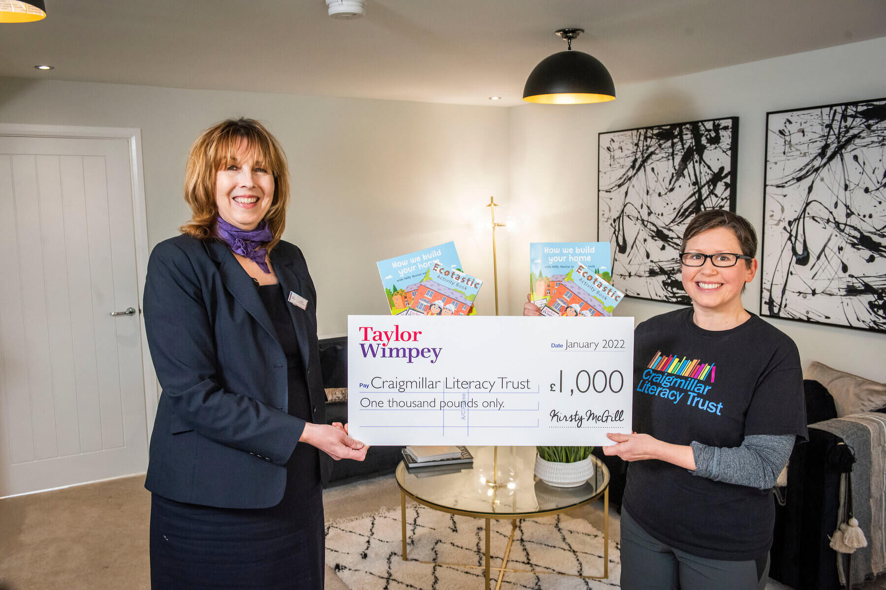 Bankfield Brae Sales Executive with Craigmillar Literacy Trust