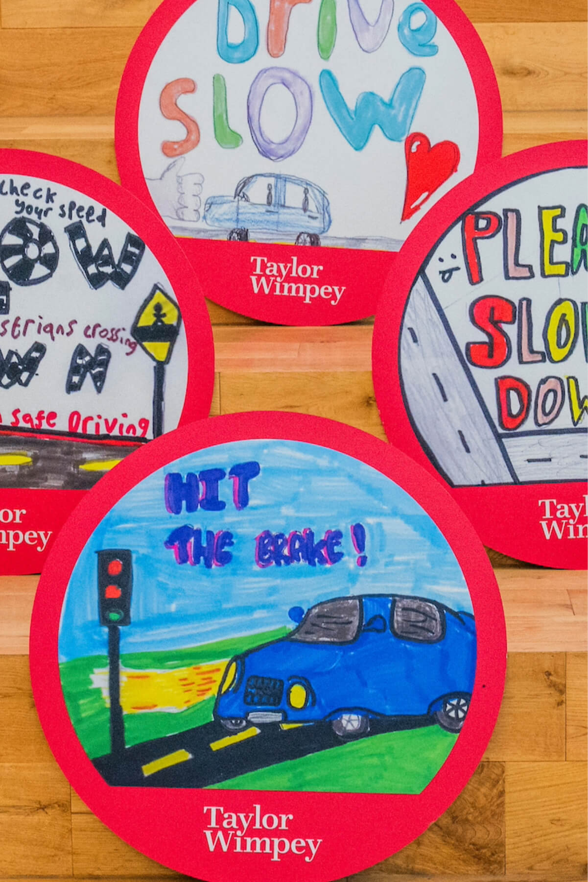 Calderwood Road Sign Winners