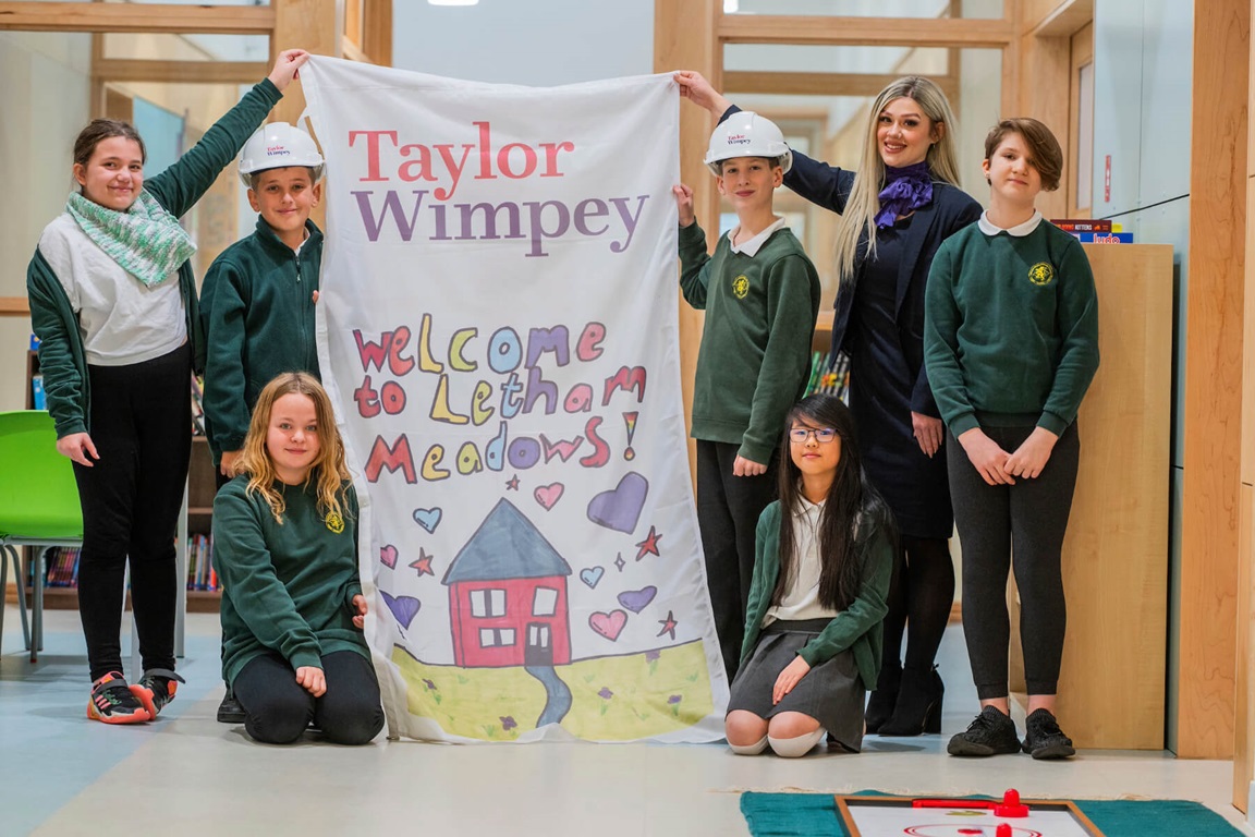 Letham Meadows Primary School Flag Reveal