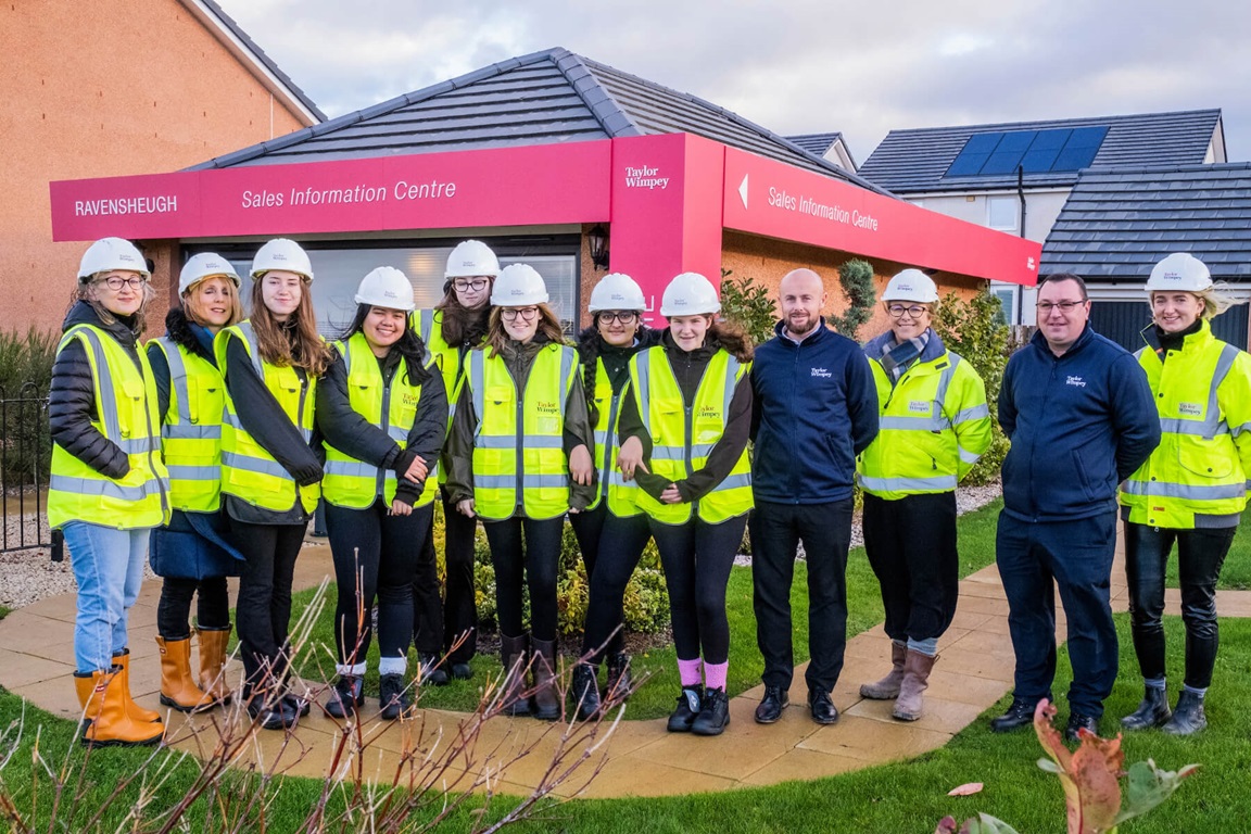 Preston Lodge High School visit to Ravensheugh
