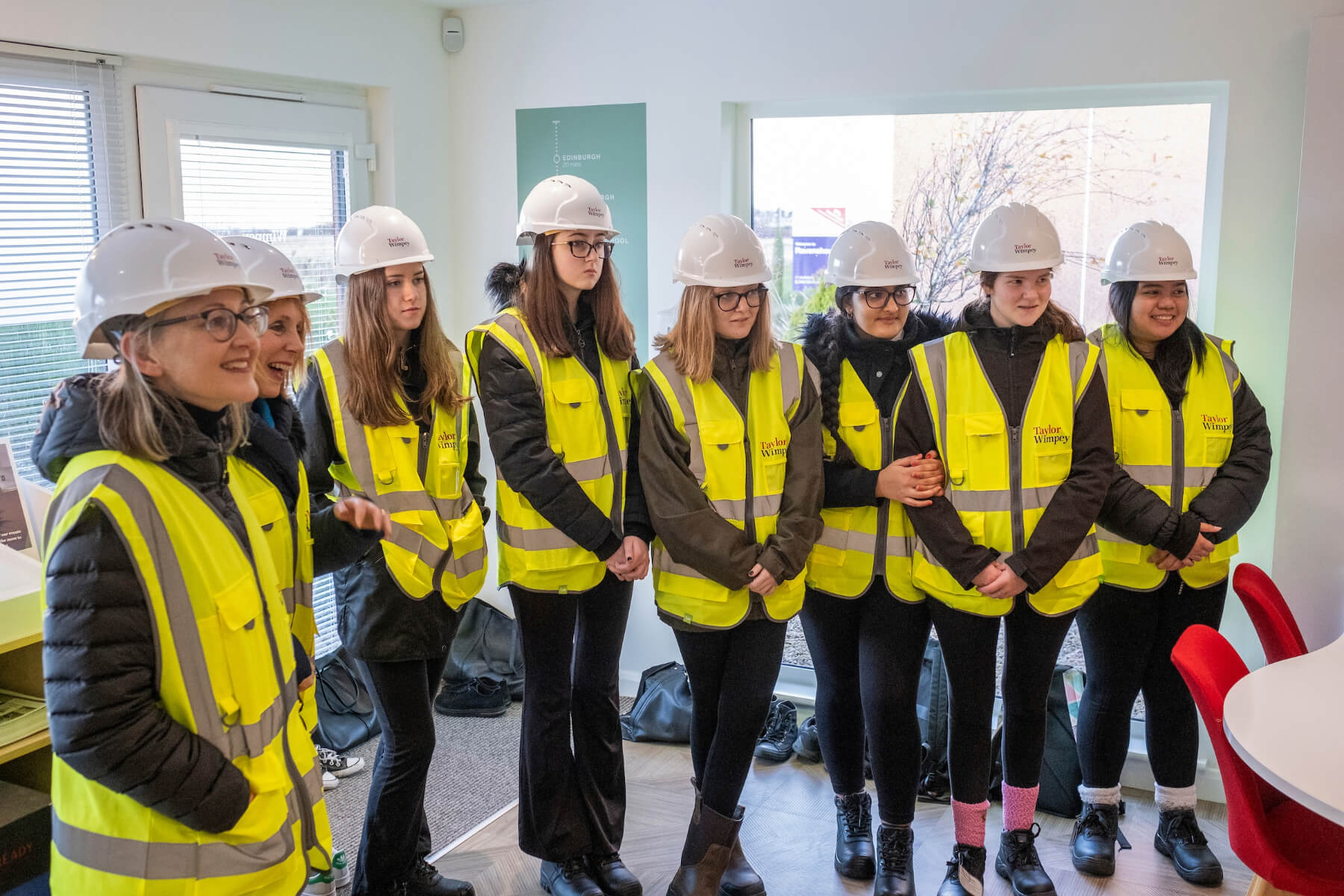 Preston Lodge High School visit to Ravensheugh