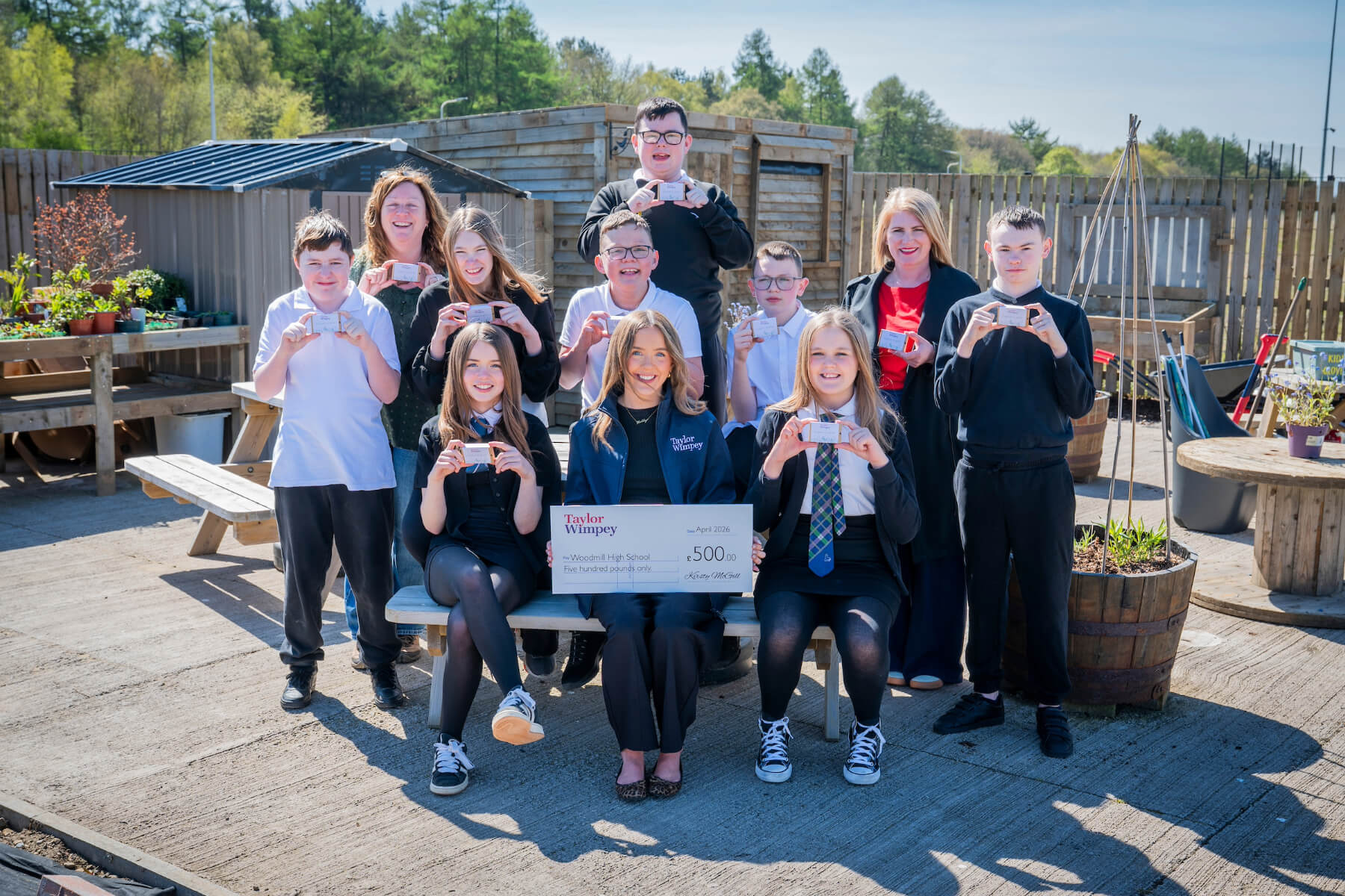 National Gardening Month at Woodmill High School 