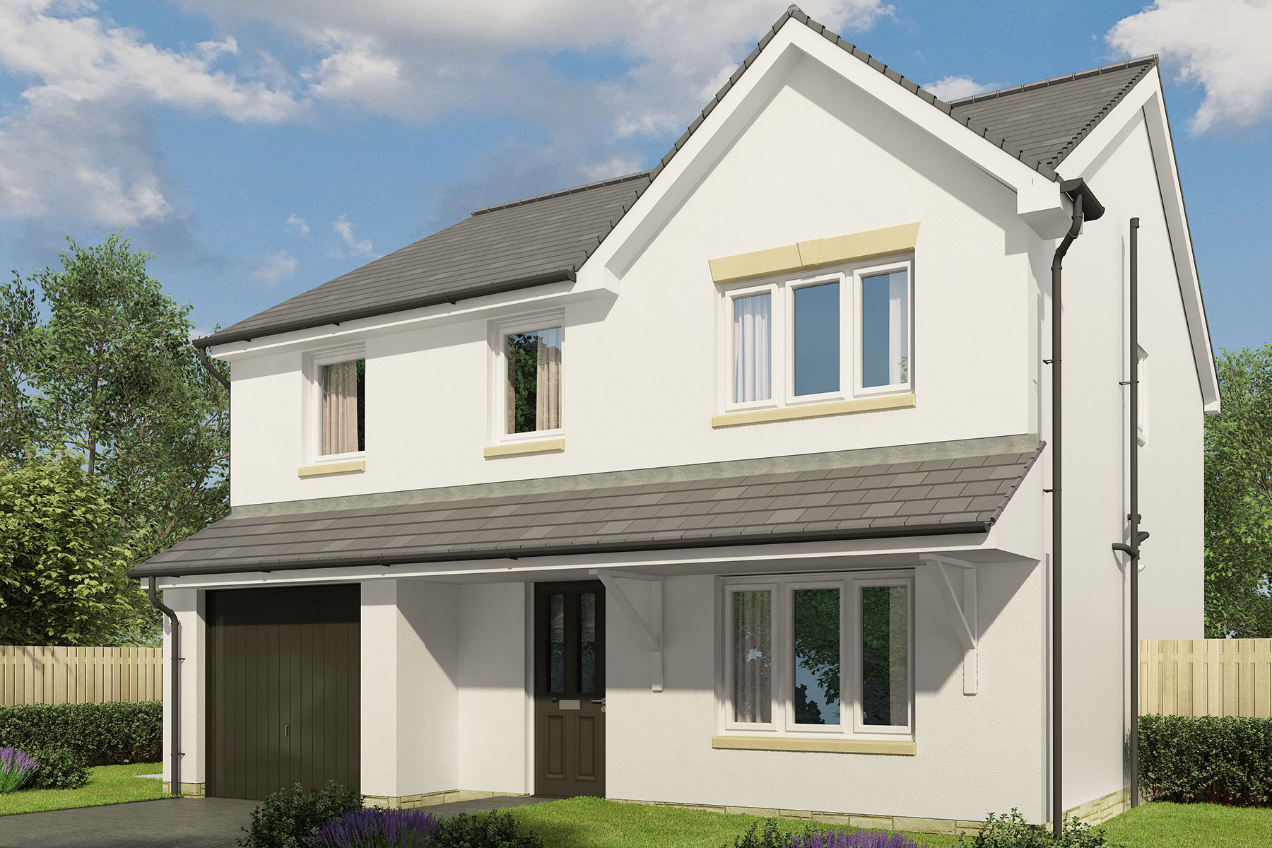 External image of the 4 bedroom Fraser home