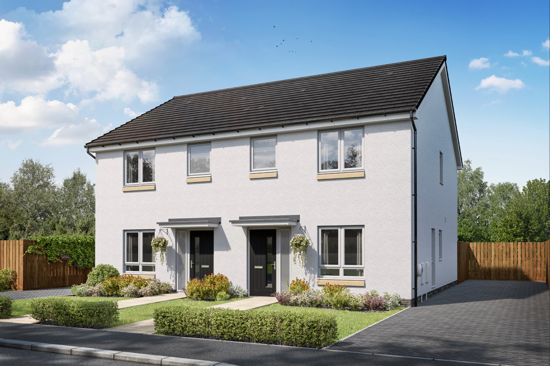 An example of a 3 bedroom Brambleford