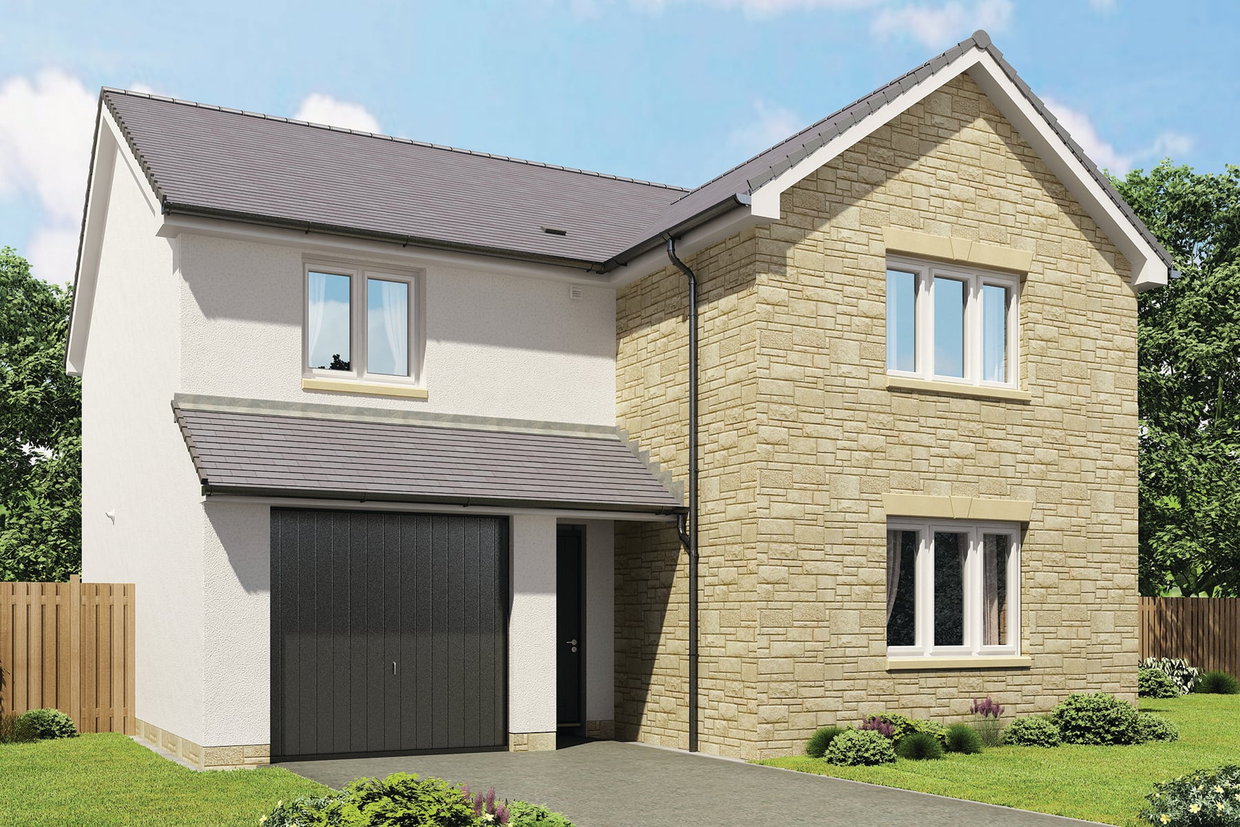 External image of the 4 bedroom Maxwell home