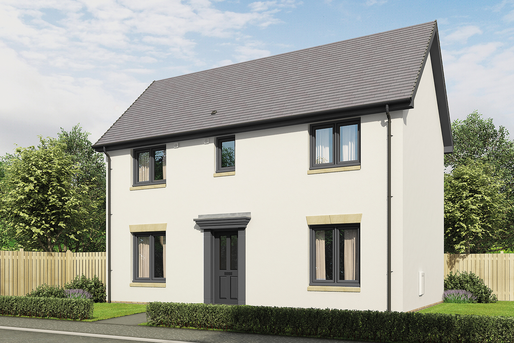 External image of the 4 bedroom Hume home