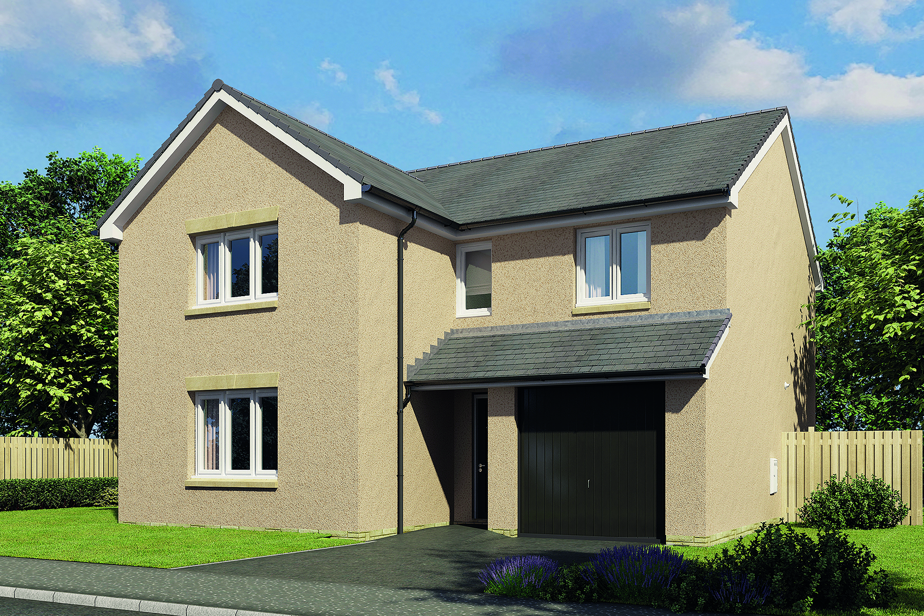 External image of the 4 bedroom Maxwell home