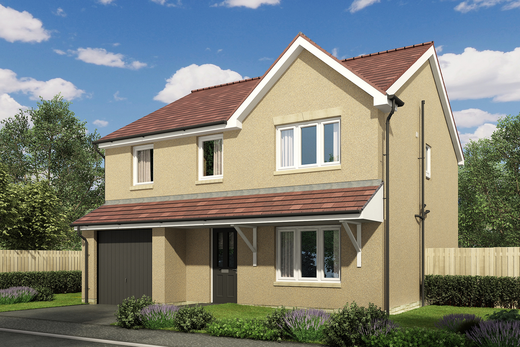 External image of the 4 bedroom Fraser home
