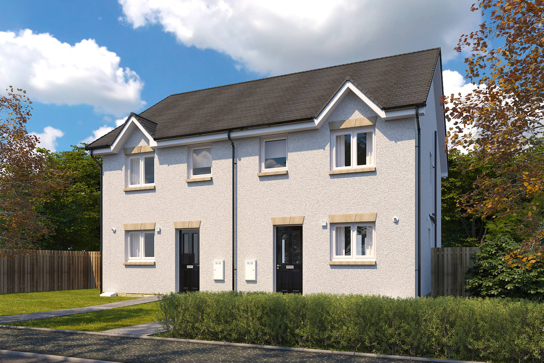 External image of the Baxter 3 bedroom home