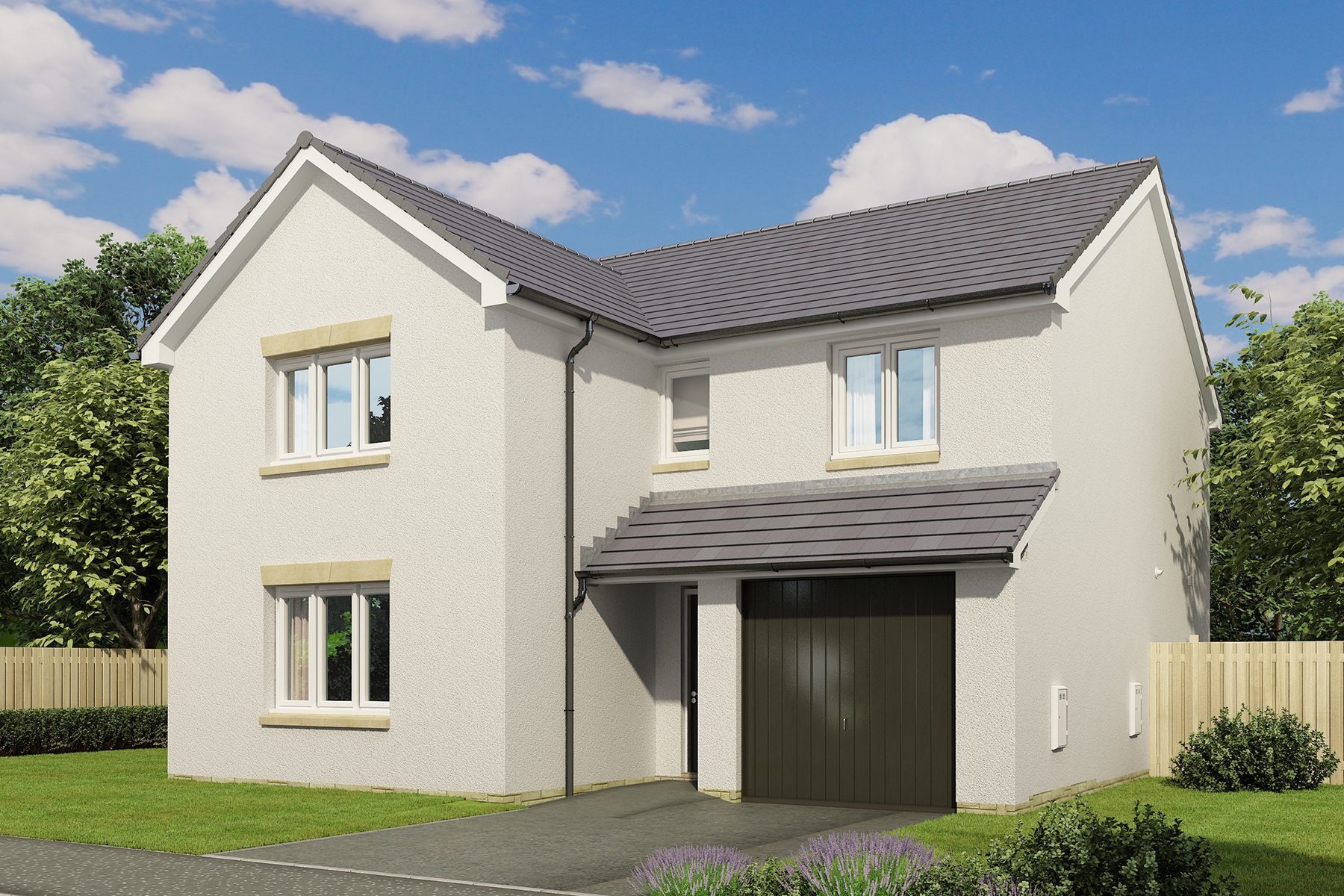 External image of the Maxwell home
