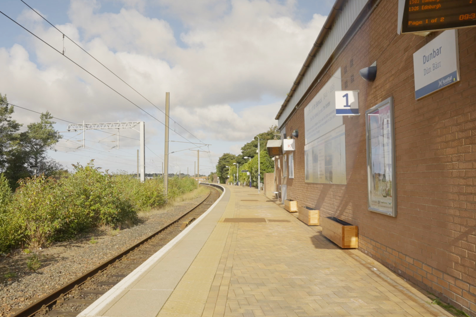 Dunbar train station