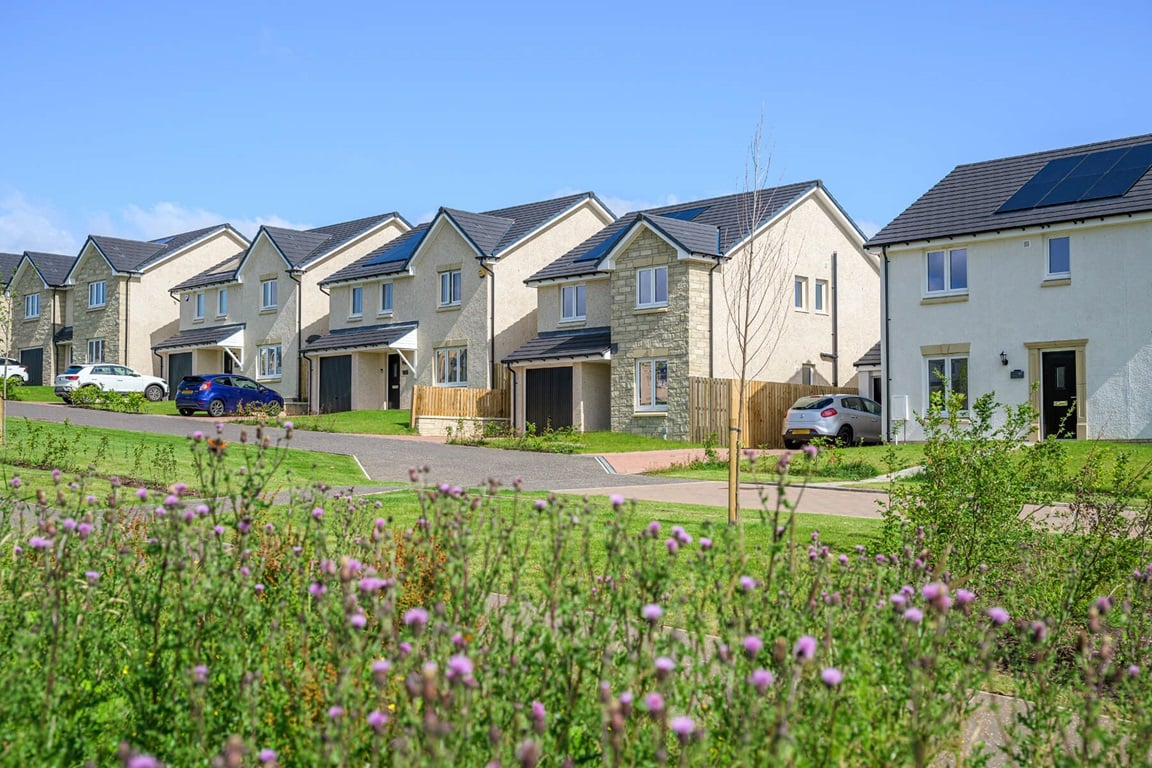 Greenlaw Mains Street Scene