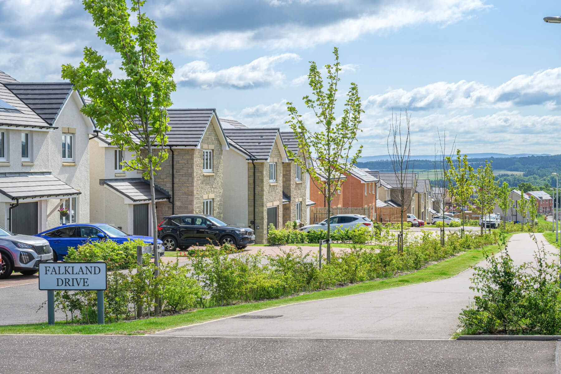 Greenlaw Mains Street Scene