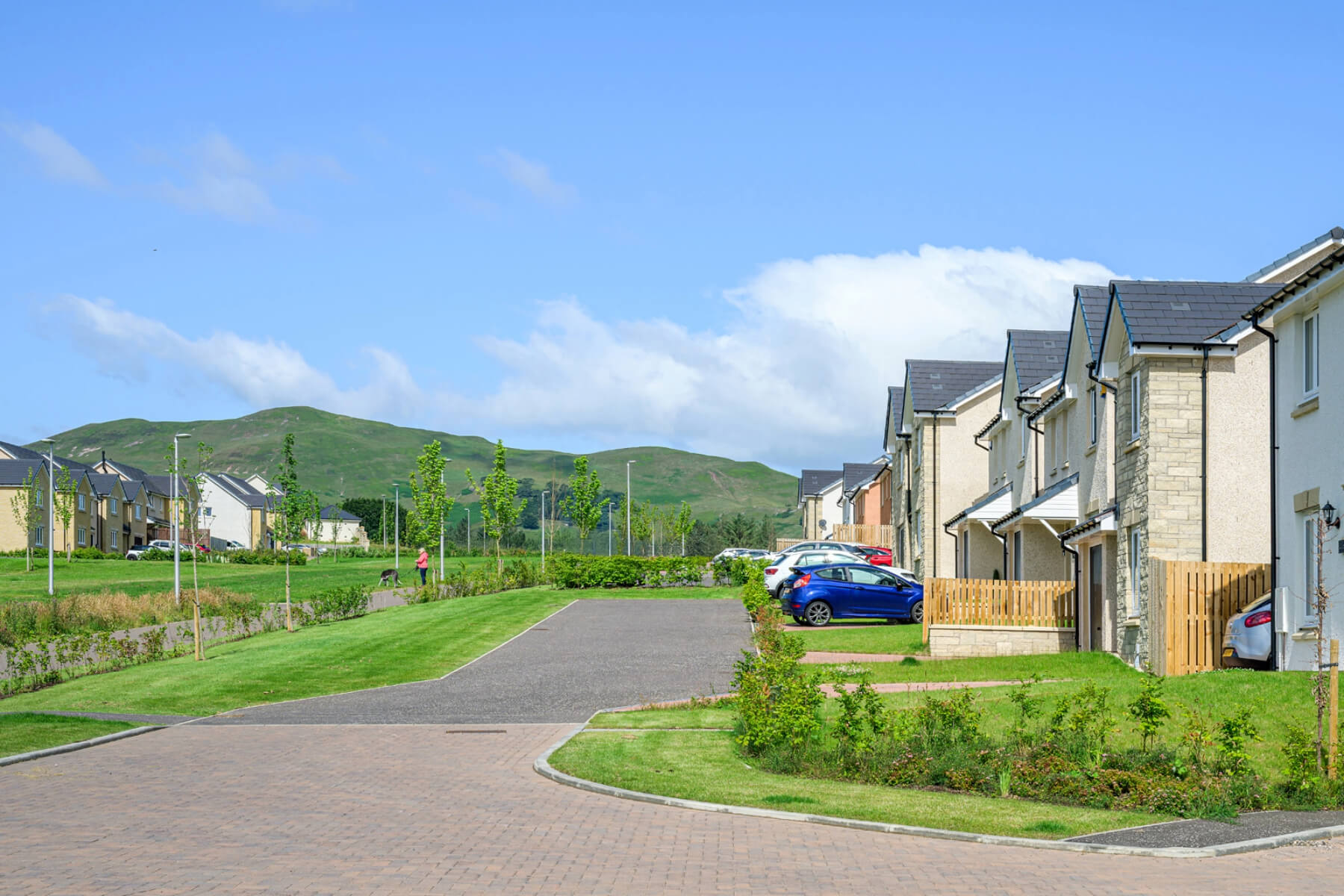Greenlaw Mains Street Scene