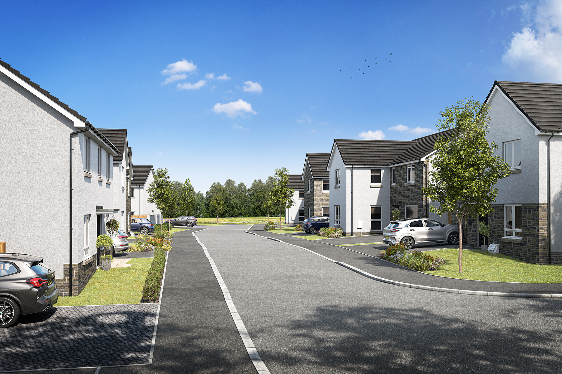 Manse View Street Scene