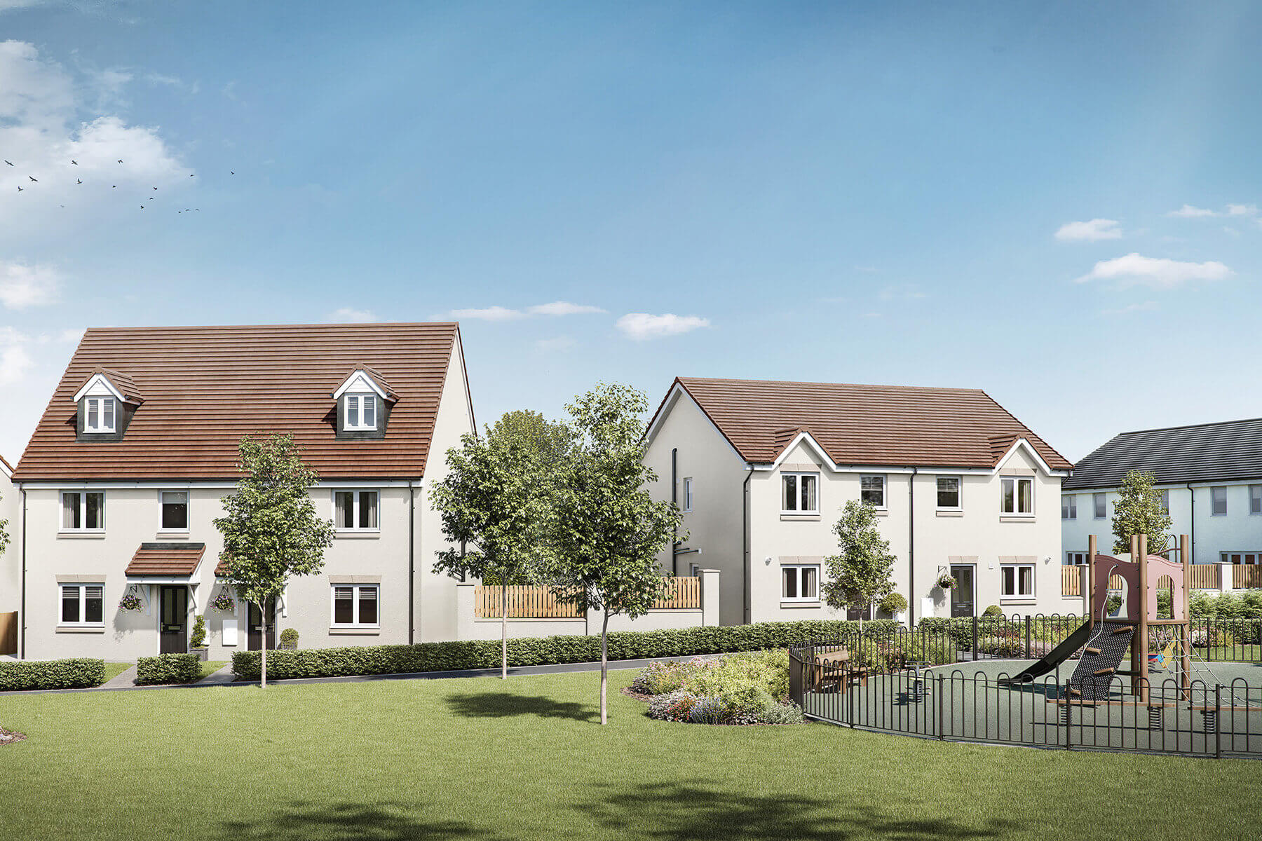 Sinclair Gardens street scene