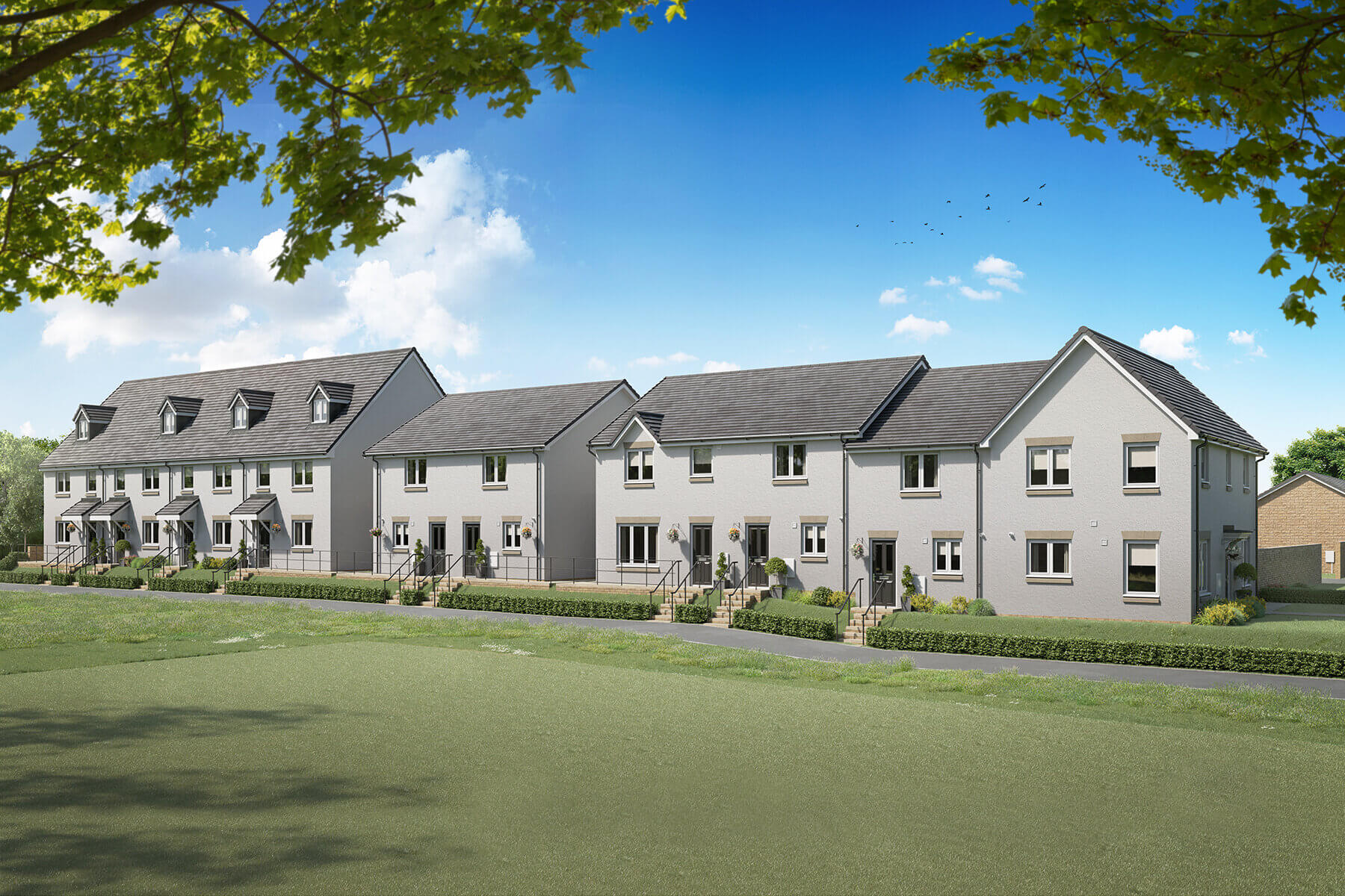 West Craigs Street Scene