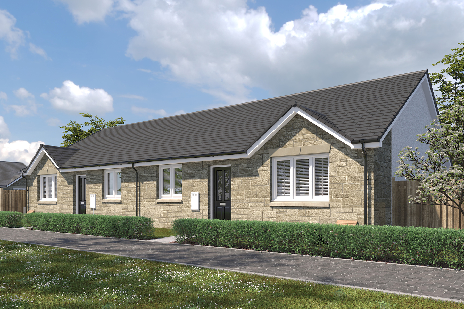 External of the Angus home