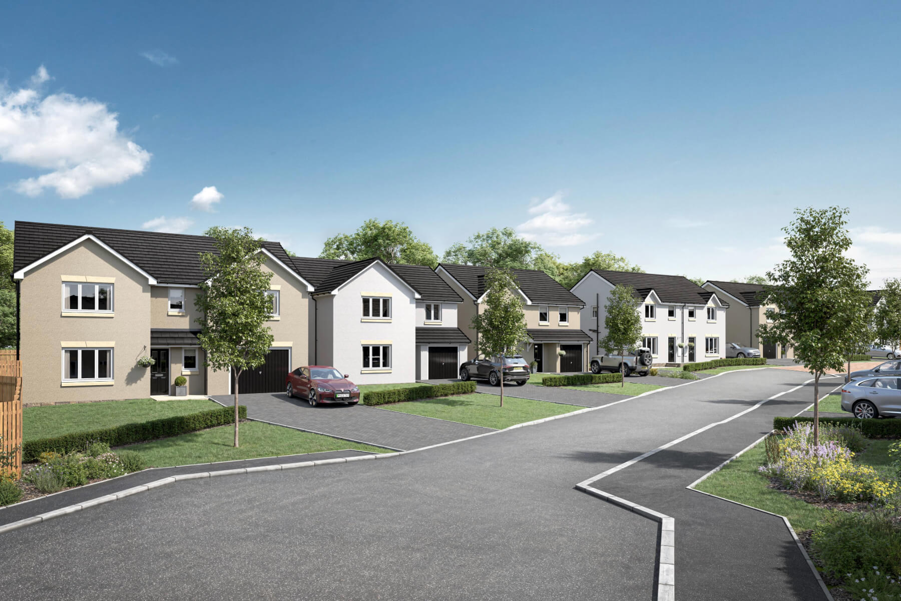 Whitefield Gardens street scene