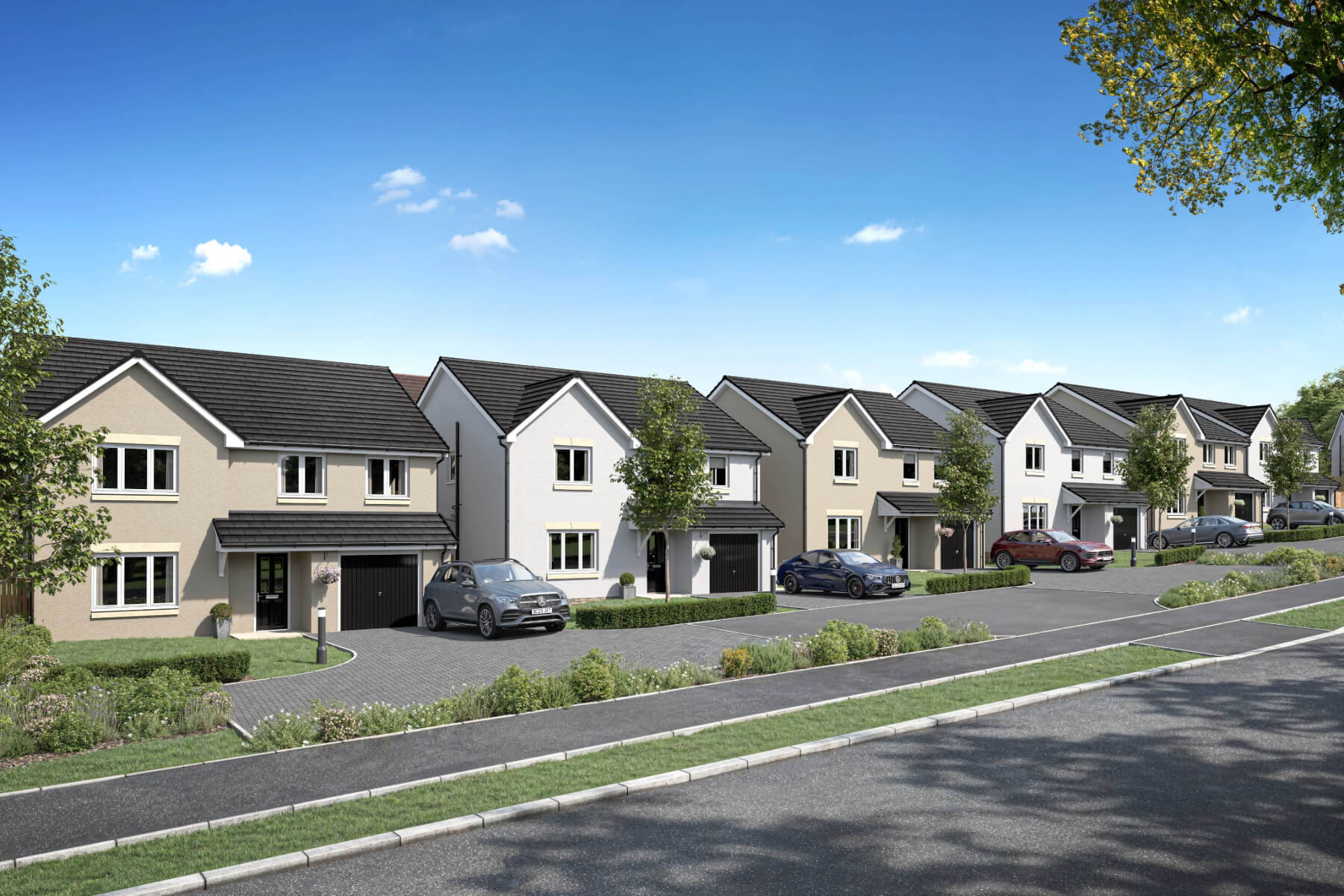 Whitefield Gardens street scene