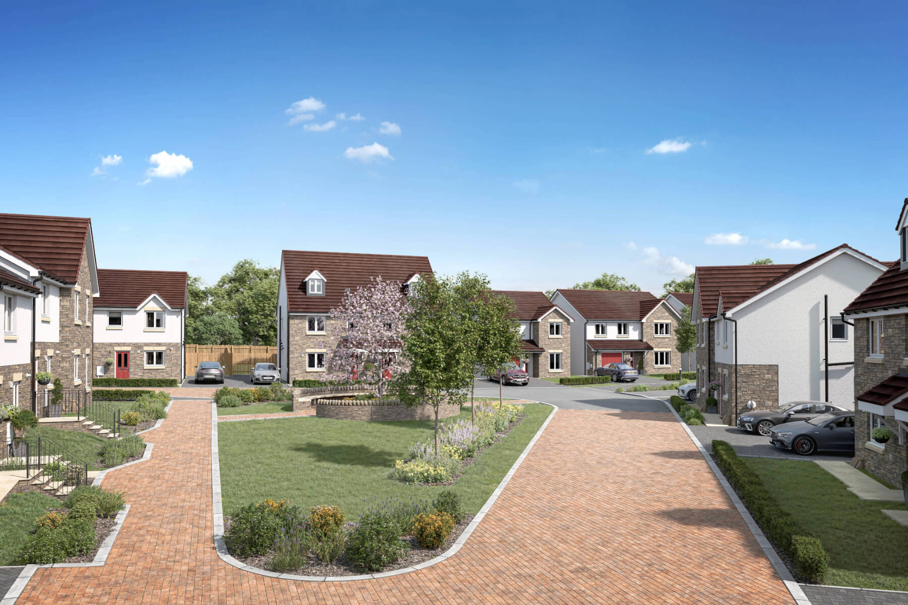 Whitefield Gardens street scene