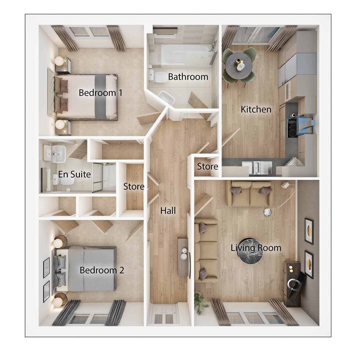 The Angus floor plan