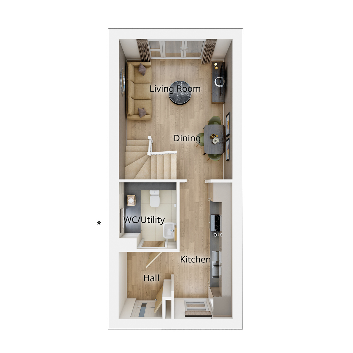 The Avonsford Ground Floor Plan