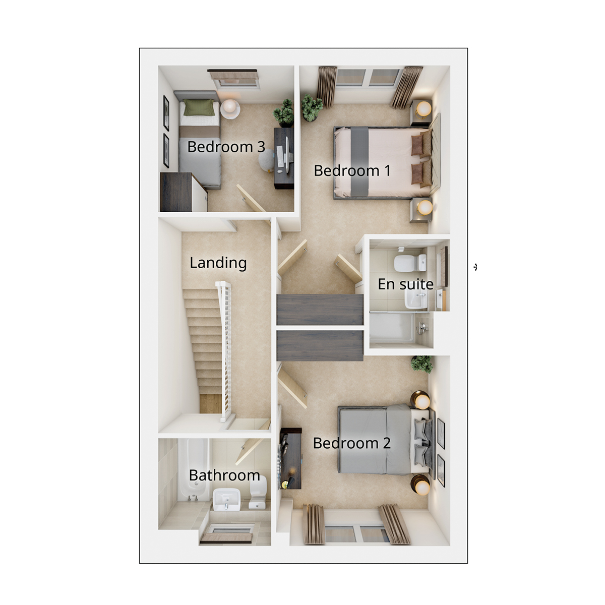 The Tetford First Floor Plan